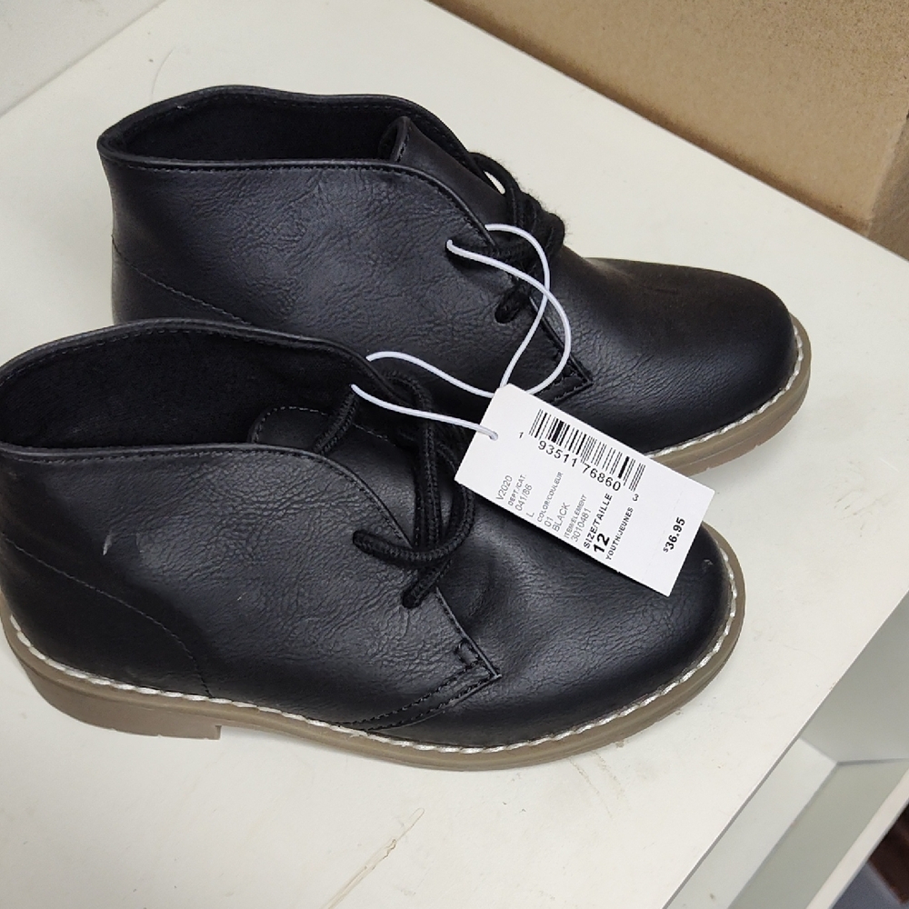 Black Kids Shoes